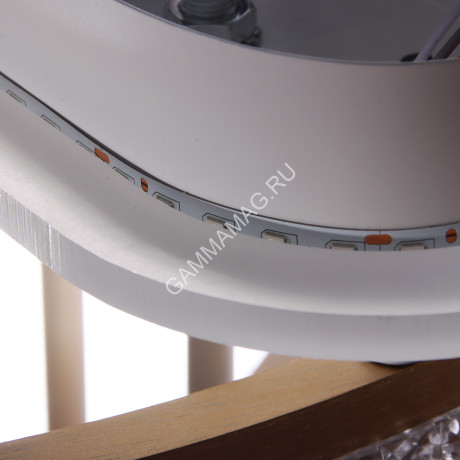 Люстра YH540/3 WT+GD LED 3000К-6500К (l=590,w=500, h=215) пульт S=25м2 VERNER LIGHTING *1