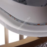 Люстра YH540/3 WT+GD LED 3000К-6500К (l=590,w=500, h=215) пульт S=25м2 VERNER LIGHTING *1