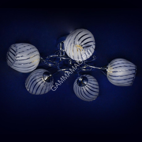 Люстра А2309/5 CH Е27 5*40Вт (h=230; d=580) VERNER LIGHTING *1