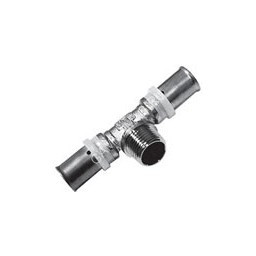 Тройник переходной 20х3/4"(_20)х20 пресс/папа VALTEC 233 *1/10