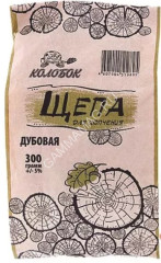 Щепа д/копчения Дубовая "Колобок" 300гр *25