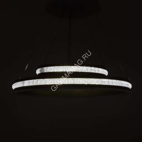Люстра YH556/2 WT+ GD LED 3000К-6500К (h=700, d=500) пульт VERNER LIGHTING *1