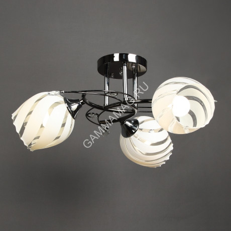 Люстра А2312/3 BCH Е27 3*40Вт (h=270; d=450) VERNER LIGHTING *1
