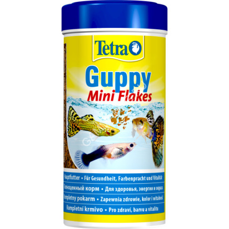 Tetra Guppy Mini Flakes 0,25л корм хлопья для гуппи