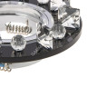 Светильник встраиваемый MR16 LD 1661 GU5.3 Ecola Glass Стекло стразы с подсв SX16RNEFB *10/50
