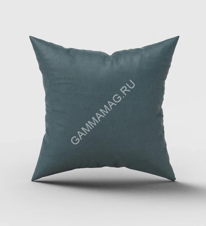 Подушка декоративная 40*40см Канвас серо-голубой Легранд *5