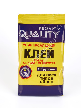 Клей для обоев универсальный 200г Кволити *30/900