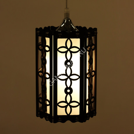 Люстра N2208/1H CH Е27 1*40Вт (h=930; d=150) VERNER LIGHTING *1