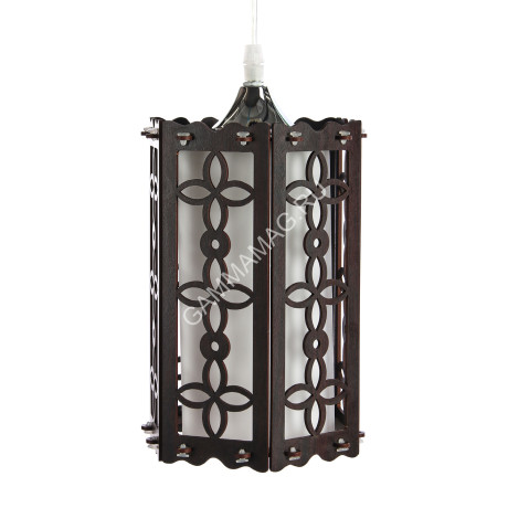 Люстра N2208/1H CH Е27 1*40Вт (h=930; d=150) VERNER LIGHTING *1