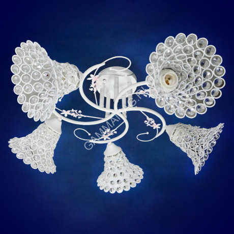 Люстра N3196/5 5*40W E27 (q-620 h-250) VERNER LIGHTING *1