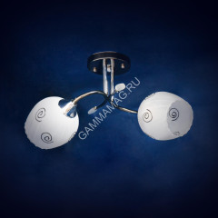 Люстра А2318/2 BCH Е27 2*40Вт (h=260; d=450) VERNER LIGHTING *1