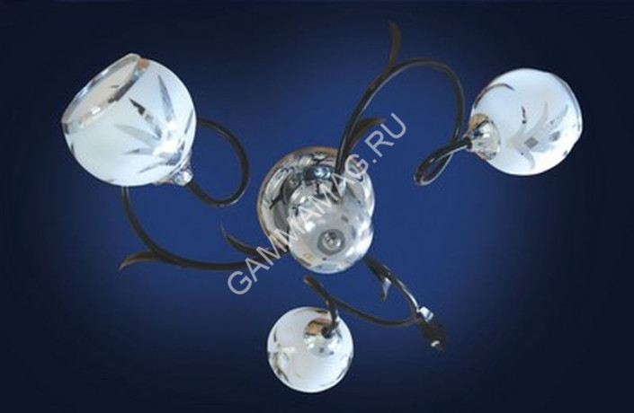 Люстра К0704/3 Фантазия 3*60W E27 (h=240, ф=500) VERNER LIGHTING *1