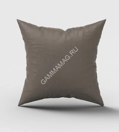 Подушка декоративная 40*40см Канвас трюфель Легранд *5