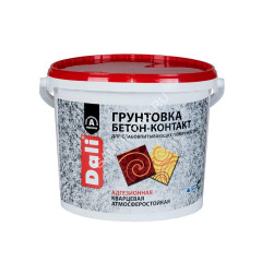 Грунтовка акриловая для внутренних и наружных работ БЕТОН-КОНТАКТ 6кг ДАЛИ *1/60