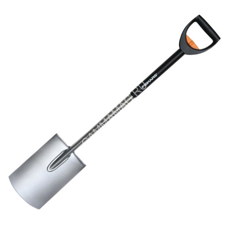Лопата совковая стальная 190*300 телескоп. ручка L-105 FISKARS(арт.1000620) *1/4