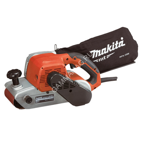 Шлифмашина ленточная 940Вт 380м/мин ш/лента100х610мм мешок M9400 MAKITA *1/2