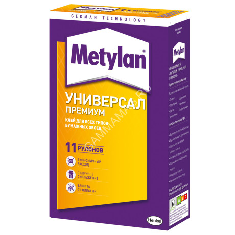 Клей для обоев универсальный 250г "Метилан Универс. Премиум" 586526 *1/18