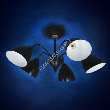 Люстра N3222/5 5*40W E27 (q-670 h-340) VERNER LIGHTING *1