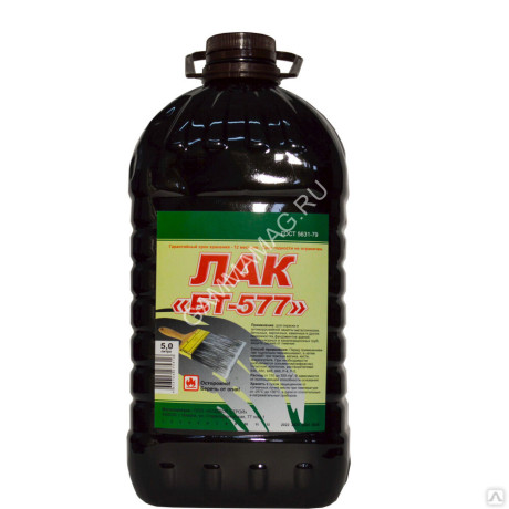 Лак битумный БТ-577 5 л ХозДвор *1/6/108