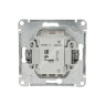 Механизм выключателя "ATLAS DESIGN" 1кл. алюминий (сх.1) 10АХ SchE ATN000311 *10/60