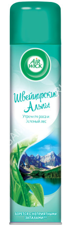 Освежитель AIRWICK Швейцарские Альпы 290мл *12