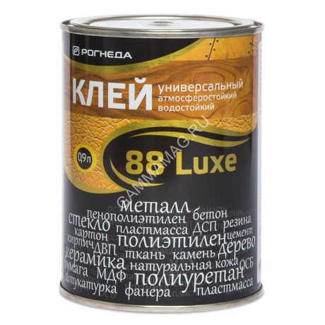 Клей 88-Luxe универсальный водостойкий 0,9л (Рогнеда) *1/6/576