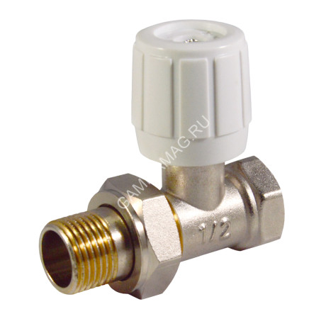 Клапан радиаторный регулирующий прямой 3/4"(_20) М/П CTM CARSVH34 *1/13