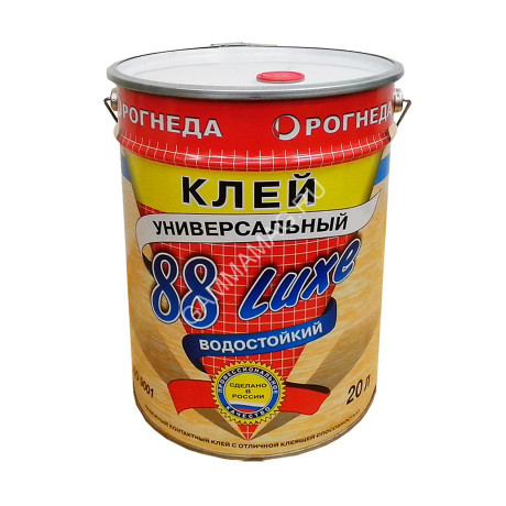 Клей 88-Luxe универсальный водостойкий 20 л (Рогнеда) *1/33