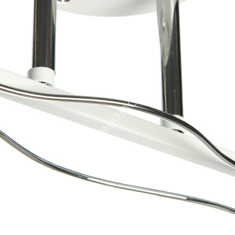 Люстра N2260/2 WT+CH Е27 2*40Вт (h=300; d=480) VERNER LIGHTING *1