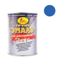 Грунт-эмаль по ржавчине синяя 1 л Новбытхим RAL 5017 *1/12/624