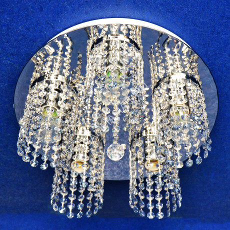Люстра S0667/5 CH 5*60W Е27 с пультом d.400 VERNER LIGHTING