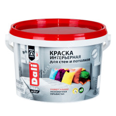 Краска акриловая для стен и потолков 2,5 л ДАЛИ *1/120