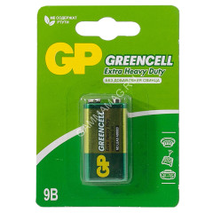 Элемент питания крона GP Greencell 9V 1604GLF-CR1 *1/10/100/200