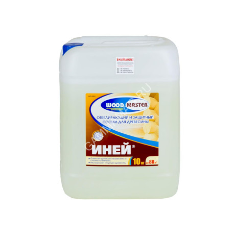 Состав отбеливающий для древесины Иней 10 кг WOODMASTER *1/60