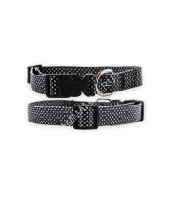 Ошейник (Аркон) Dog&amp;Vogue NEO нейлон шир. 20 мм, 33-50 см черный