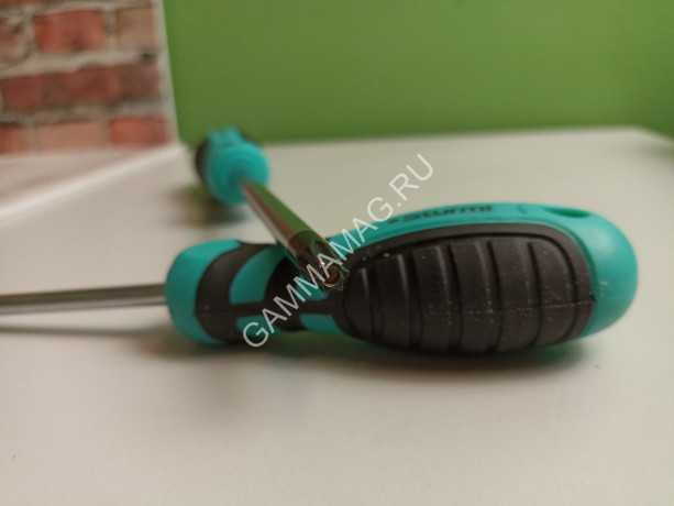 Отвертка TORX с отверст. эрго ручка, магн. наконеч ТТ40Н*150мм (арт.1040-23-TT40-150)STURM *12/120**