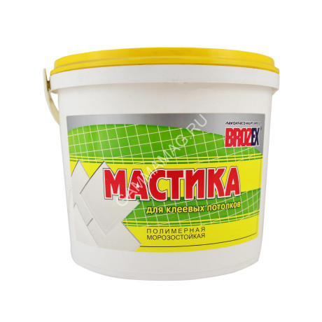 Мастика для клеевых потолков 5,0 кг BROZEX *4/144