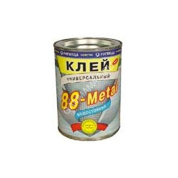 Клей 88-Metal универсальный водостойкий 0,75л (Рогнеда) *6/576