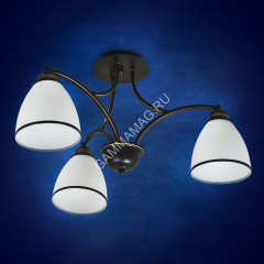 Люстра N3296/3 3*40W E27 (q-630 h-315) S=12м2 VERNER LIGHTING *1
