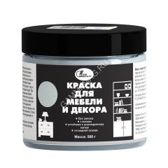 Краска акриловая для мебели и декора Белый 0,5 кг Новбытхим *1/6