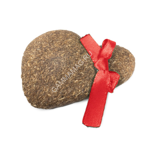 Игрушка (Triol) Сердечко для кошек, прессованная кошачья мята, 4,5см