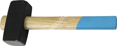 Кувалда 1,5кг кованая сталь деревяная ручка T4P (арт.3303001) *1/4/12