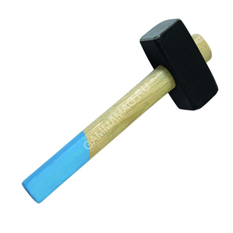 Кувалда 1,5кг кованая сталь деревяная ручка T4P (арт.3303001) *1/4/12