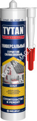 Герметик силиконовый универсальный белый 280мл "TYTAN" 71514/17899 *1/12