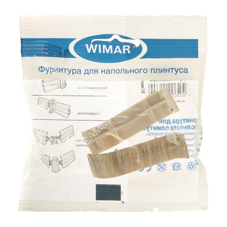 Соединитель Wimar 825 Дуб Пальмира 58ММ (уп.2шт)**50