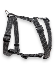 Шлейка (Аркон) Dog&amp;Vogue NEO нейлон шир.20 мм, шея 44-60см, грудь 45-74см, черная